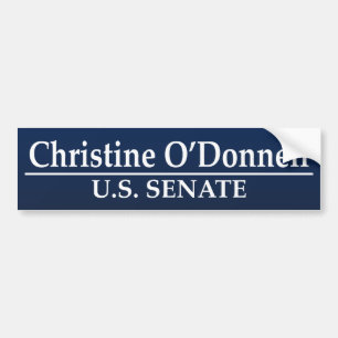 Adesivo Para Carro Christine O'Donnell para o Senado