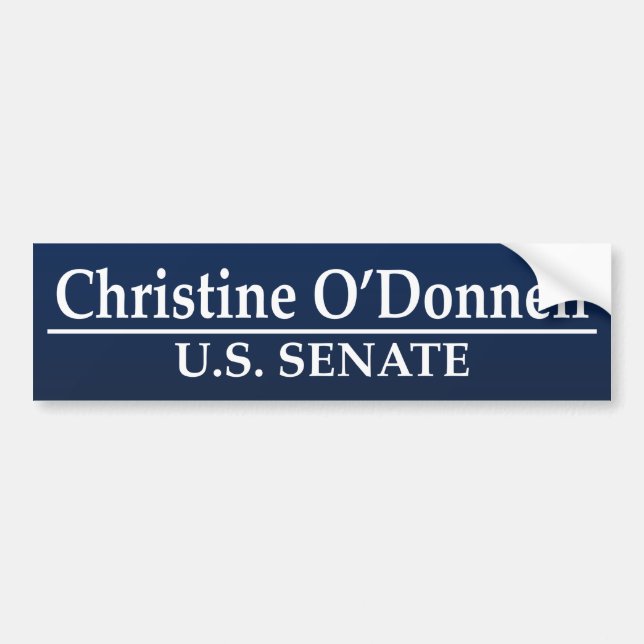 Adesivo Para Carro Christine O'Donnell para o Senado (Frente)