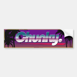 Adesivo Para Carro "Chunky" Slapsticker