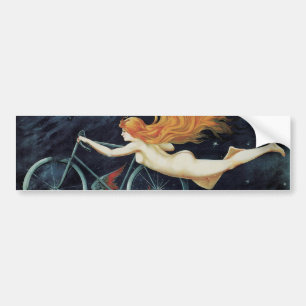 Adesivo Para Carro Ciclos Gladiadores, Arte Vitoriana Vintage Nouveau