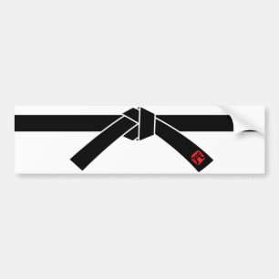 Adesivo Para Carro Cinturão negro, 黒帯 das artes marciais, 武道