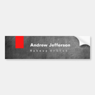 Adesivo Para Carro Cinza Chalkboard Red
