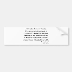 Adesivo Para Carro Citações 6a de Bertrand Russell