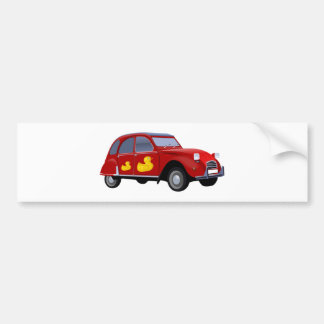 Adesivo Para Carro Citroen 2CV pato