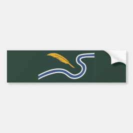 Adesivo Para Carro City Flag of Northampton (Massachusetts, EUA)