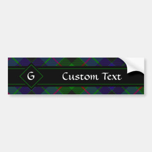 Adesivo Para Carro Clan Gunn Tartan Bumper Sticker