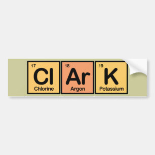 Adesivo Para Carro Clark fez dos elementos