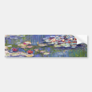 Adesivo Para Carro Claude Monet - Lírios/Ninfas