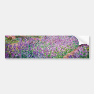 Adesivo Para Carro Claude Monet - O Jardim do Artista em Giverny