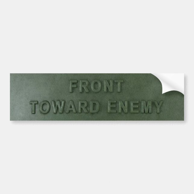 Adesivo Para Carro Claymore Mine Bumper Sticker (Frente)