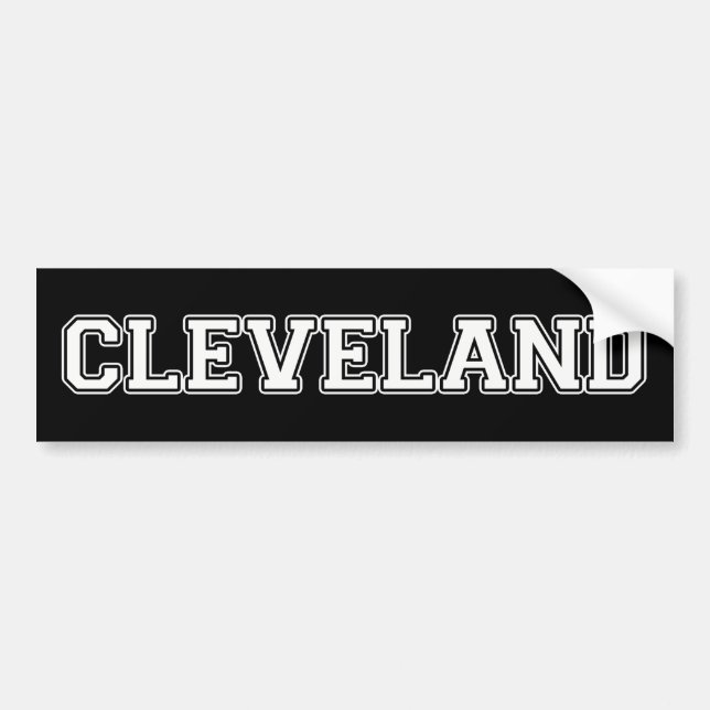 Adesivo Para Carro Cleveland (Frente)
