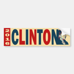 Adesivo Para Carro Clinton 2016