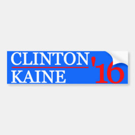 Adesivo Para Carro Clinton Kaine 2016