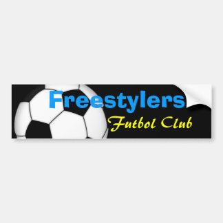 Adesivo Para Carro Clube do futebol dos Freestylers