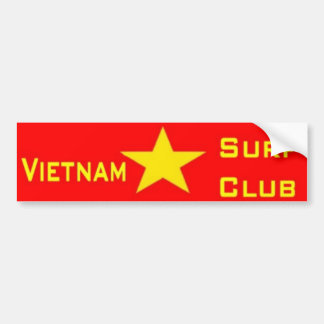 Adesivo Para Carro Clube do surf de Vietnam