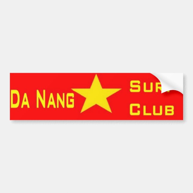 Adesivo Para Carro Clube do surf do Da Nang (Frente)