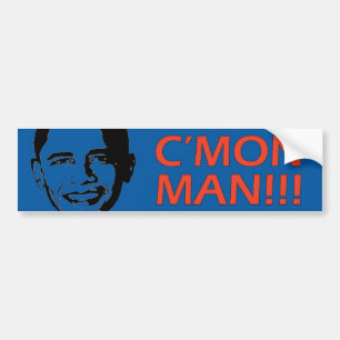 Adesivo Para Carro C'Mon homem!! Autocolante no vidro traseiro