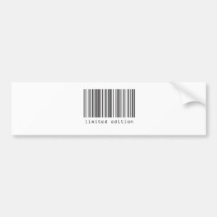 Adesivo Para Carro Código de barras - edição limitada