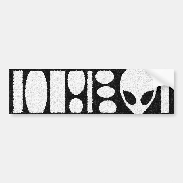 Adesivo Para Carro CÓDIGO DE BARRAS estrangeiro! (Frente)