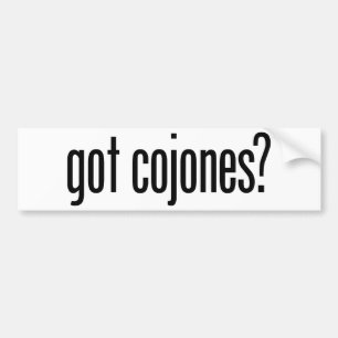 Adesivo Para Carro Cojones obtido