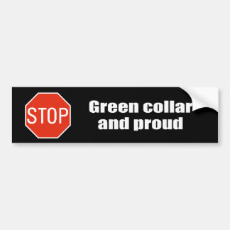Adesivo Para Carro Colar e orgulhoso verdes