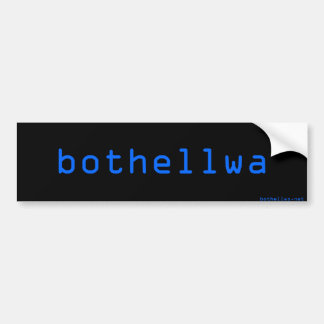 Adesivo Para Carro colisão do bothellwa