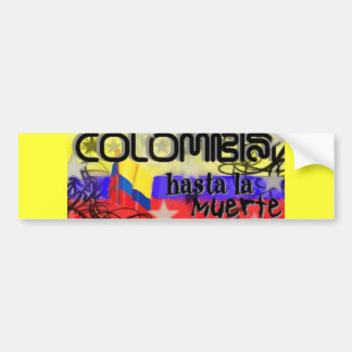 ADESIVO PARA CARRO COLÔMBIA
