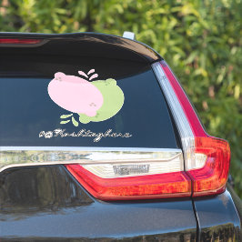 Adesivo para Carro com Nome espremido de Limão
