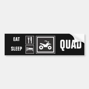 Adesivo Para Carro Coma o QUADRILÁTERO do sono!
