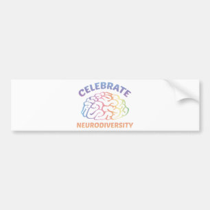 Adesivo Para Carro Comemore Neurodiversity