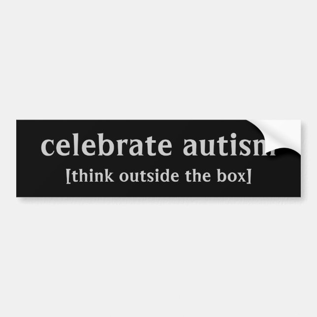Adesivo Para Carro comemore o autismo (Frente)