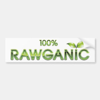 Adesivo Para Carro Comida 100% crua de Rawganic