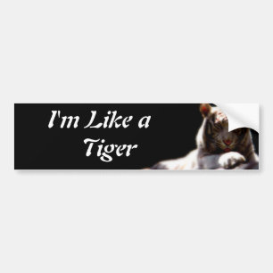 Adesivo Para Carro Como Um Tigre