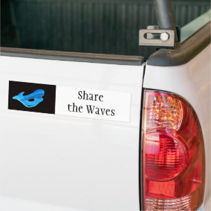 Adesivo Para Carro Compartilhe as ondas Thunder_Cove
