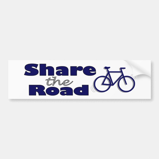 Adesivo Para Carro Compartilhe da estrada (Frente)