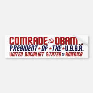 Adesivo Para Carro Comrad Obama