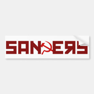 Adesivo Para Carro Comunista Sanders