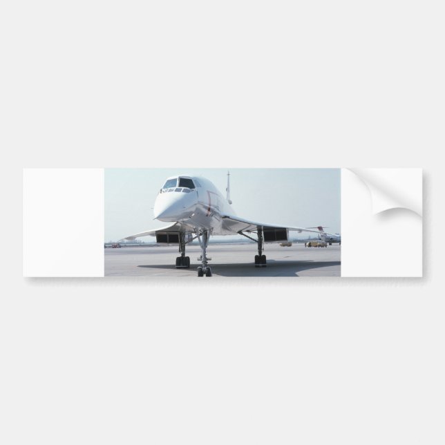Adesivo Para Carro Concorde supersónico (Frente)