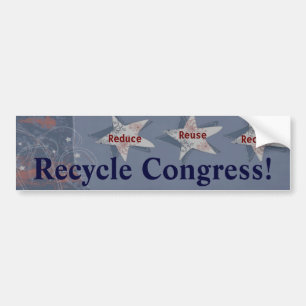 Adesivo Para Carro Congresso do reciclar!