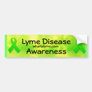 Adesivo Para Carro Consciência da doença de Lyme