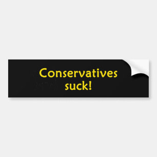 Adesivo Para Carro Conservadores Suck