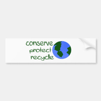 Adesivo Para Carro Conserve protegem o reciclar