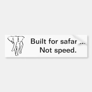 Adesivo Para Carro Construído para o safari