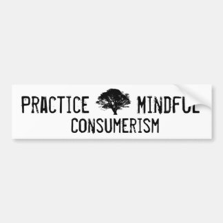 Adesivo Para Carro Consumição consciente da prática