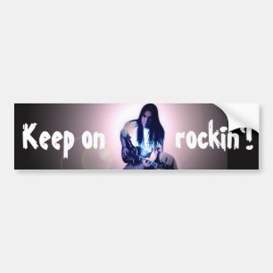 Adesivo Para Carro Continua, a rockin!