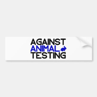 Adesivo Para Carro Contra testes em animais