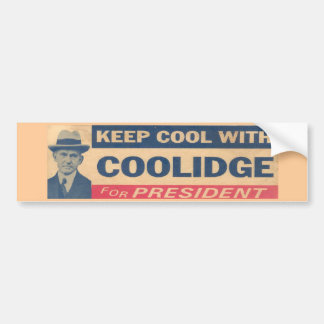 Adesivo Para Carro Coolidge para o presidente Etiqueta