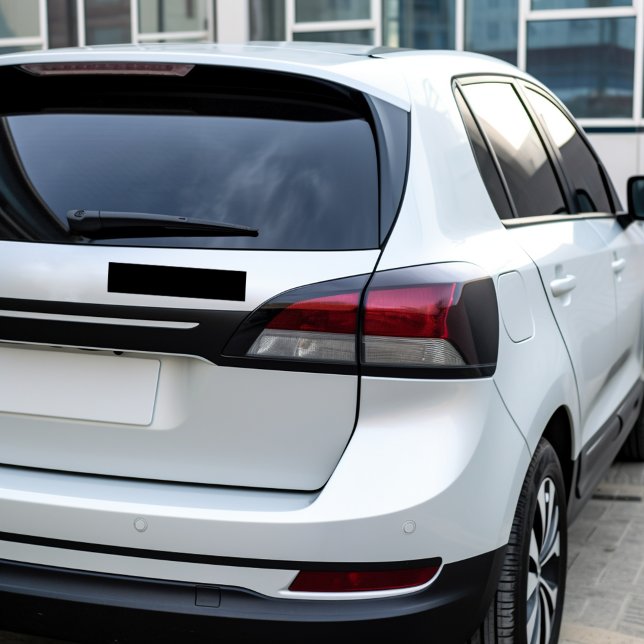 Adesivo Para Carro Cor Sólido Preta (Criador carregado)