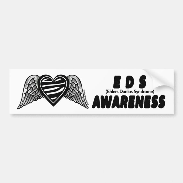 Adesivo Para Carro Coração/Asas...EDS (Frente)