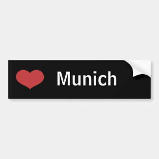 Adesivo Para Carro Coração Munich